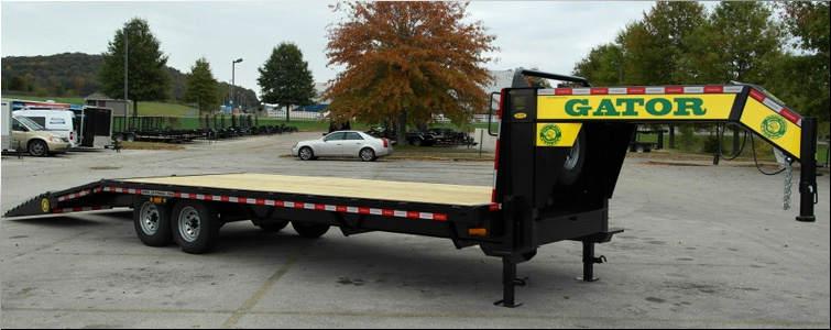 Gooseneck flat bed trailer for sale14k  Kenton County, Kentucky
